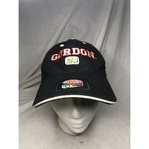 Jeff Gordon 24 Nascar Winners Circle Hat Cap Black Adult Strapback NASCAR